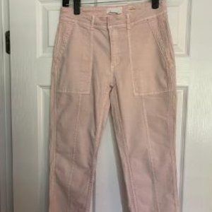 Anthropologie The Wanderer Pink Utility Cargo 27